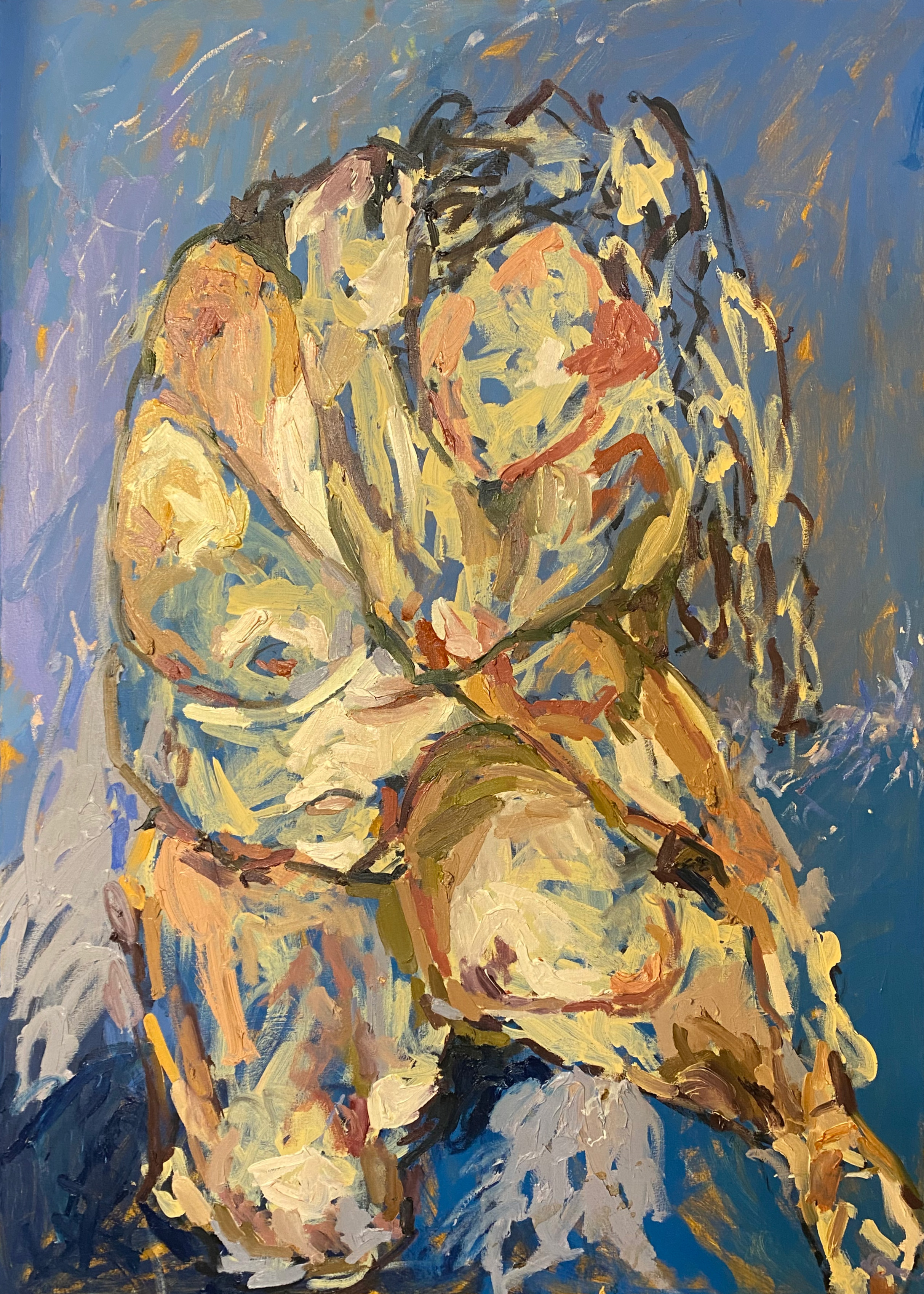 Changes - expressionistic figure study