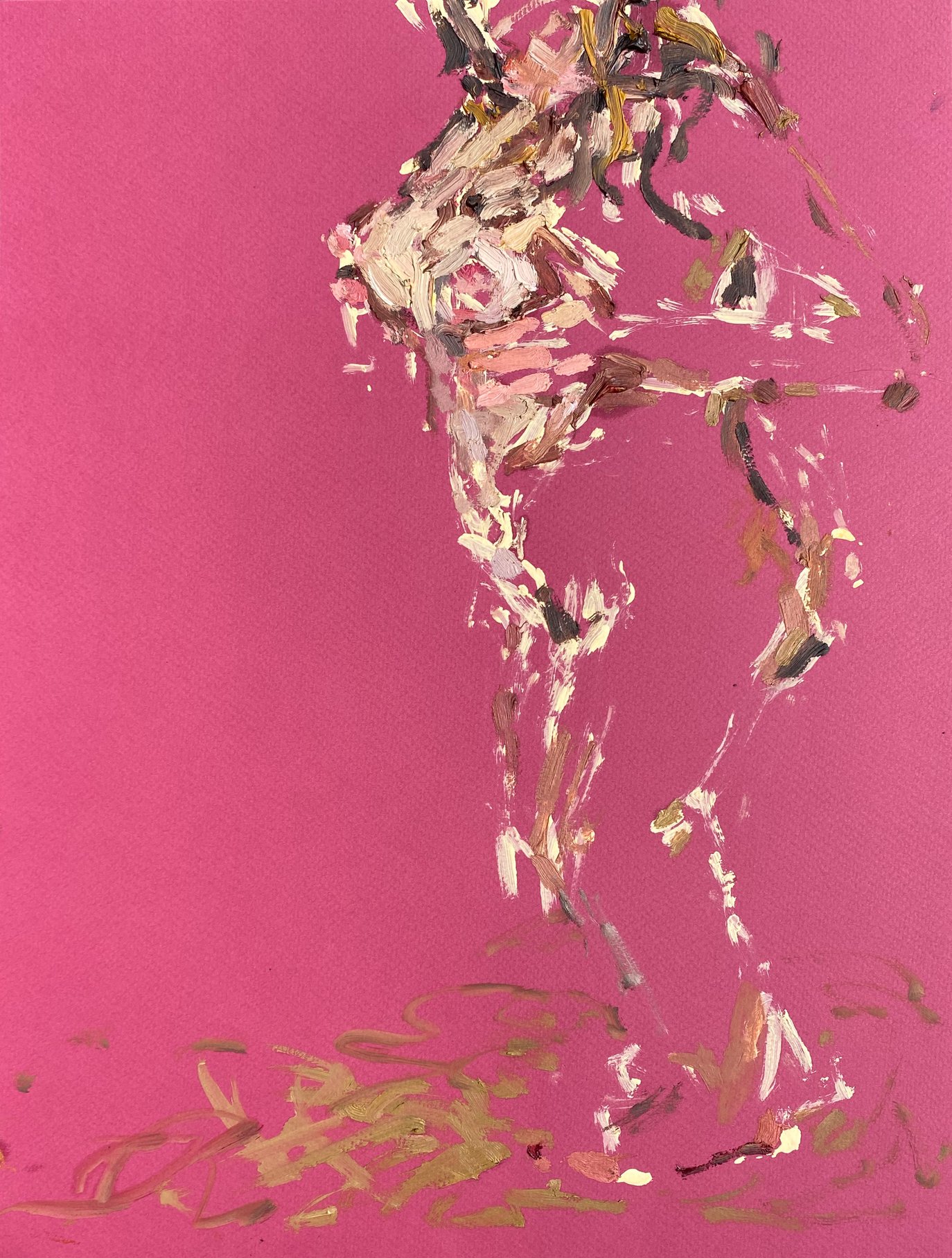 IN MOTION IV - Figure study