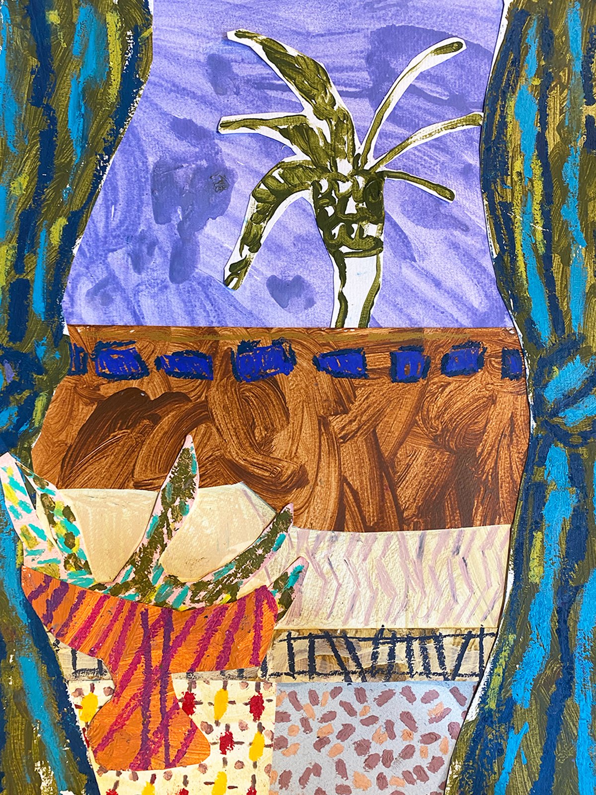 Window with Palm